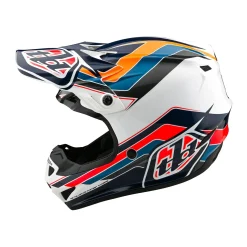 Women Troy Lee Designs Se4|Helmets^SE4 Polyacrylite Helmet W/MIPS Block Blue