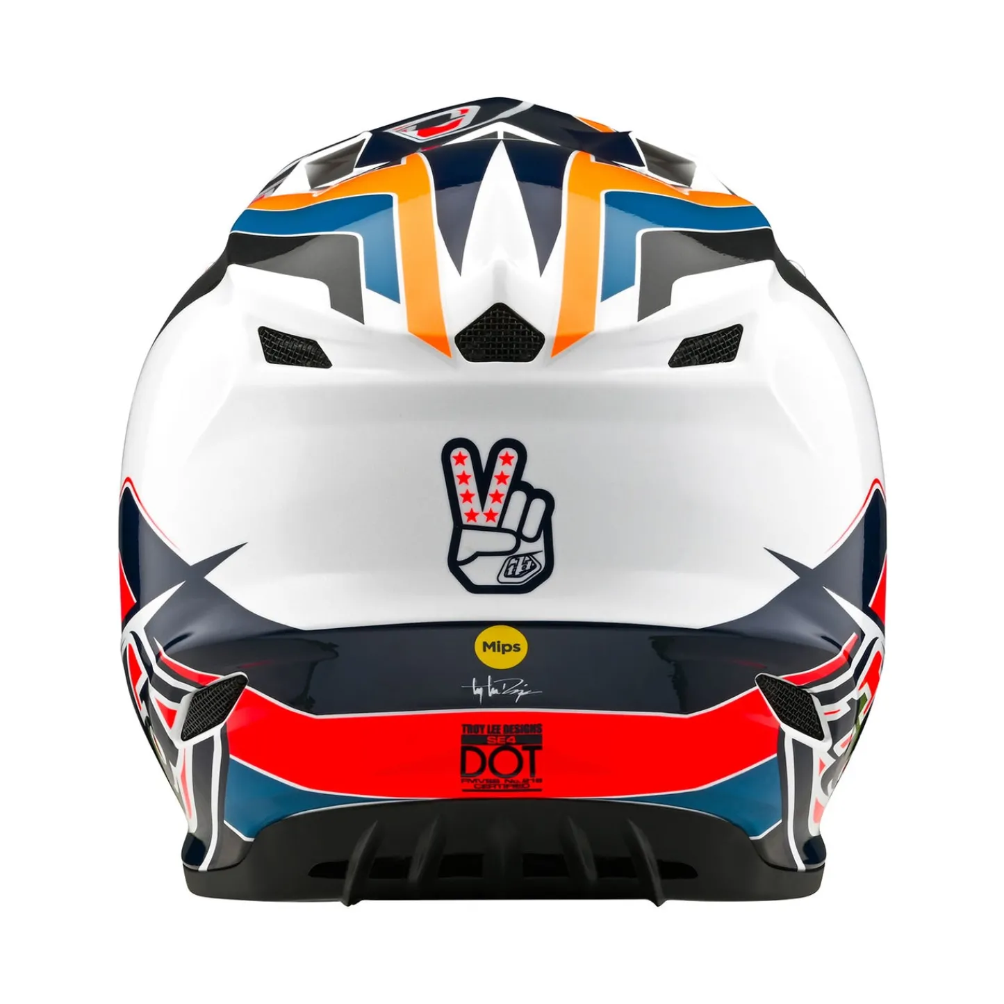 Women Troy Lee Designs Se4|Helmets^SE4 Polyacrylite Helmet W/MIPS Block Blue