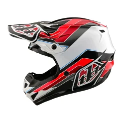 Women Troy Lee Designs Se4|Helmets^SE4 Polyacrylite Helmet W/MIPS Block Charcoal / Red