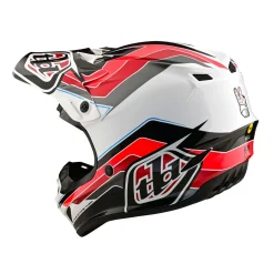 Women Troy Lee Designs Se4|Helmets^SE4 Polyacrylite Helmet W/MIPS Block Charcoal / Red
