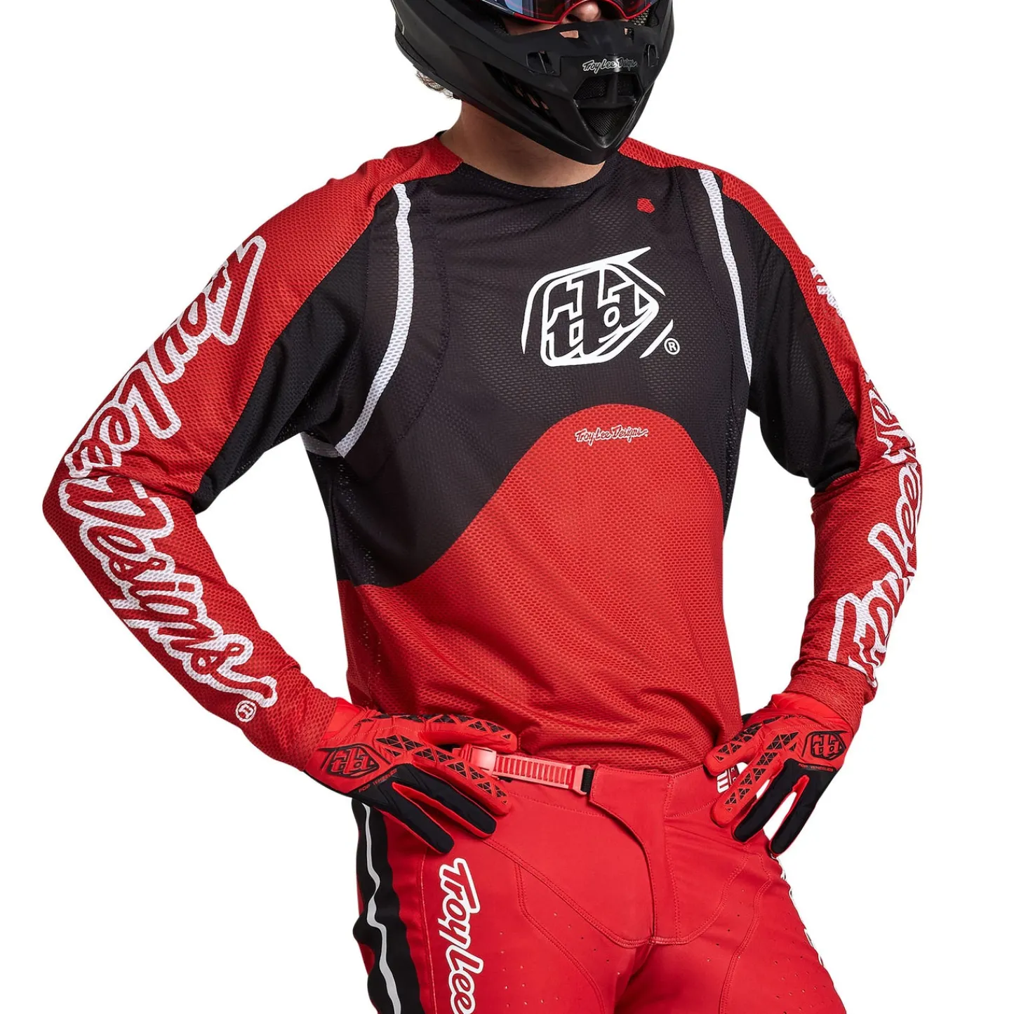 Troy Lee Designs Se Pro Air|Se Pro^SE Pro Air Jersey Pinned Red