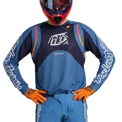 Troy Lee Designs Se Pro Air|Se Pro^SE Pro Air Jersey Pinned Blue