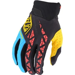Troy Lee Designs Se Pro|Track^SE Pro Glove Solid Black / Yellow