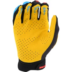 Troy Lee Designs Se Pro|Track^SE Pro Glove Solid Black / Yellow