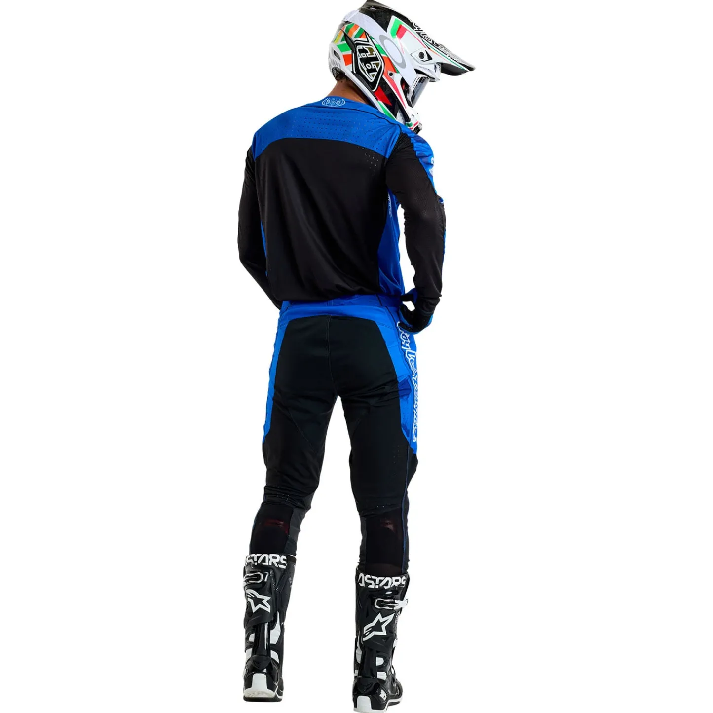Troy Lee Designs Jerseys|Track^SE Pro Jersey Blotted Bright Blue