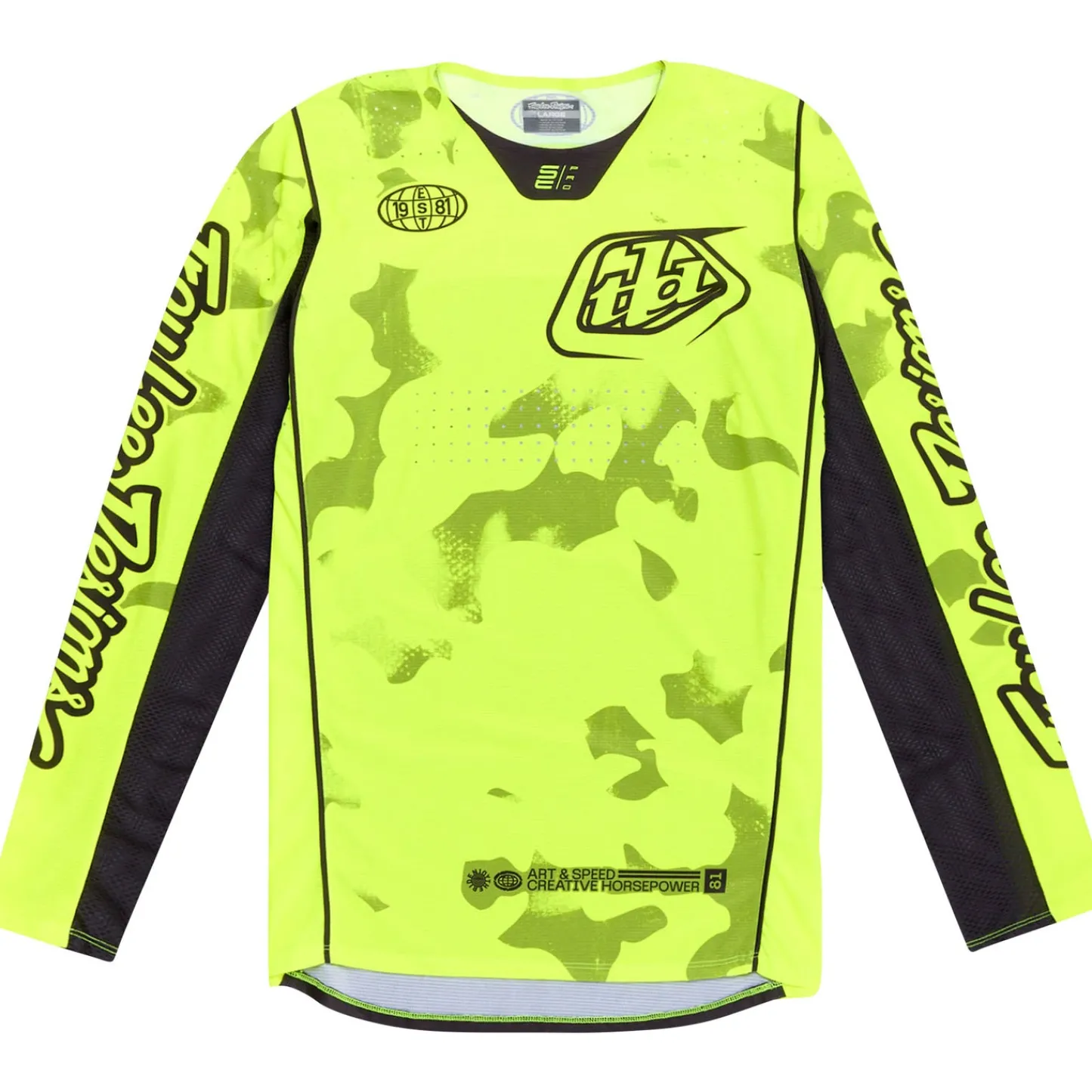 Troy Lee Designs Se Pro|Jerseys^SE Pro Jersey Blotted Flo Yellow