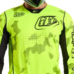 Troy Lee Designs Se Pro|Jerseys^SE Pro Jersey Blotted Flo Yellow