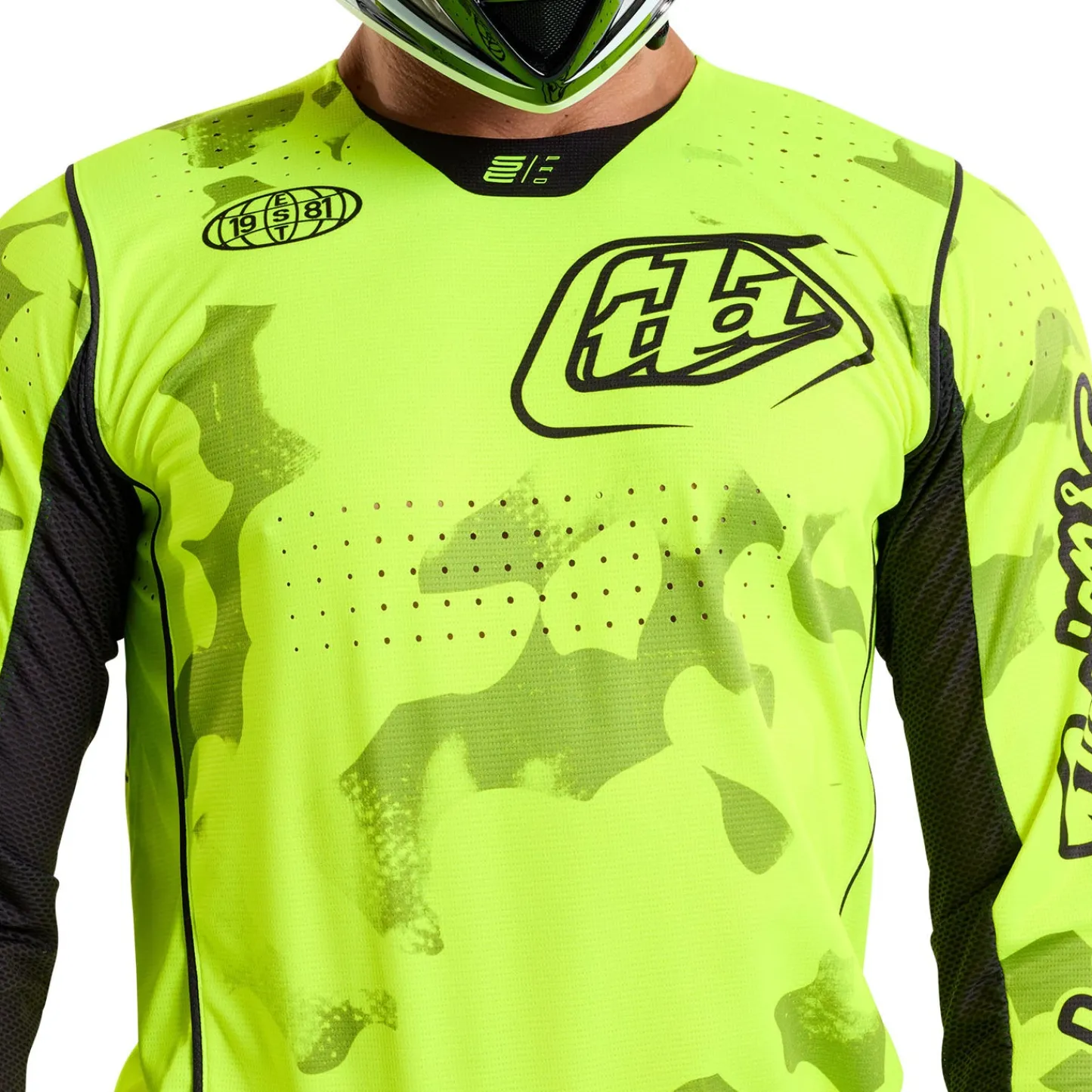 Troy Lee Designs Se Pro|Jerseys^SE Pro Jersey Blotted Flo Yellow