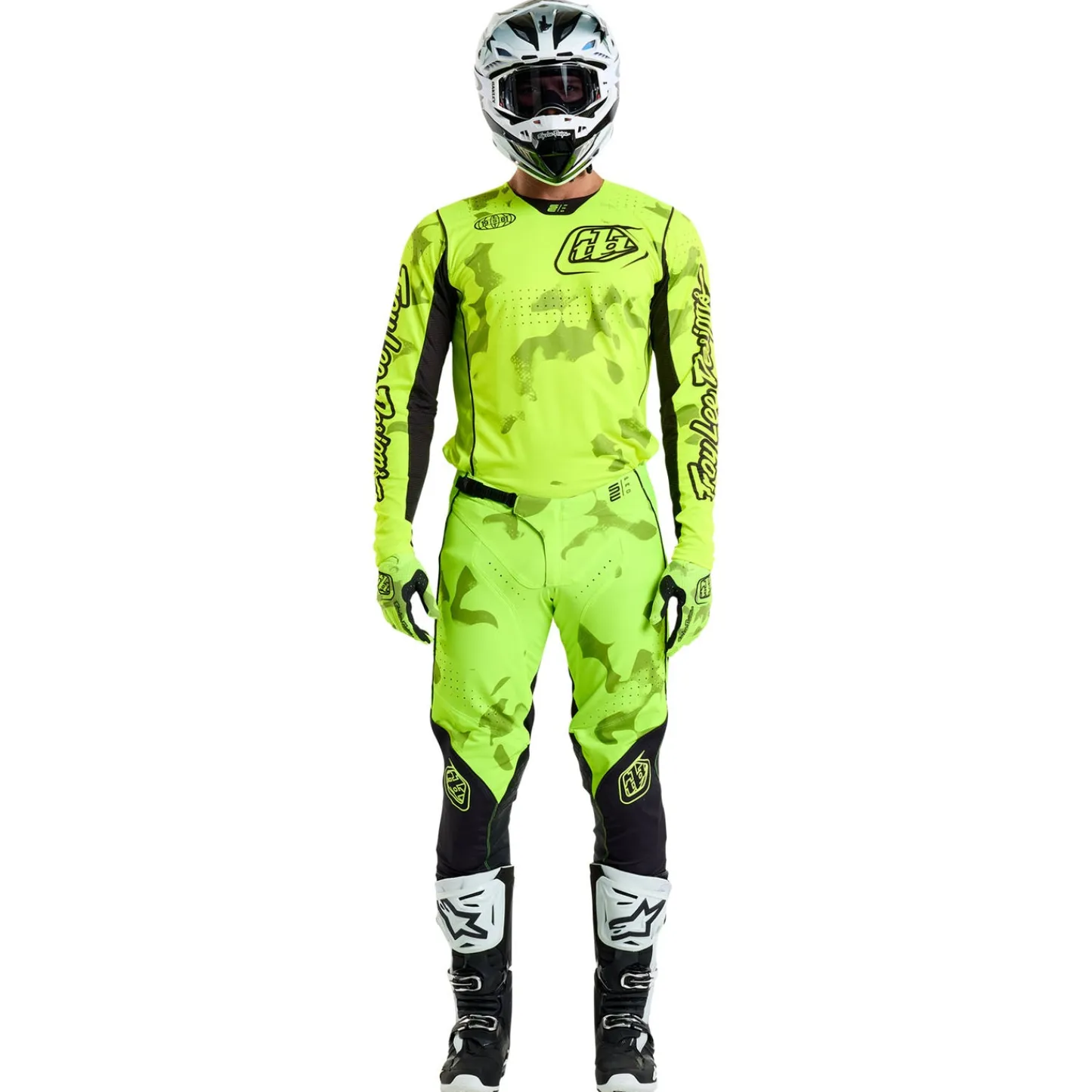 Troy Lee Designs Se Pro|Jerseys^SE Pro Jersey Blotted Flo Yellow