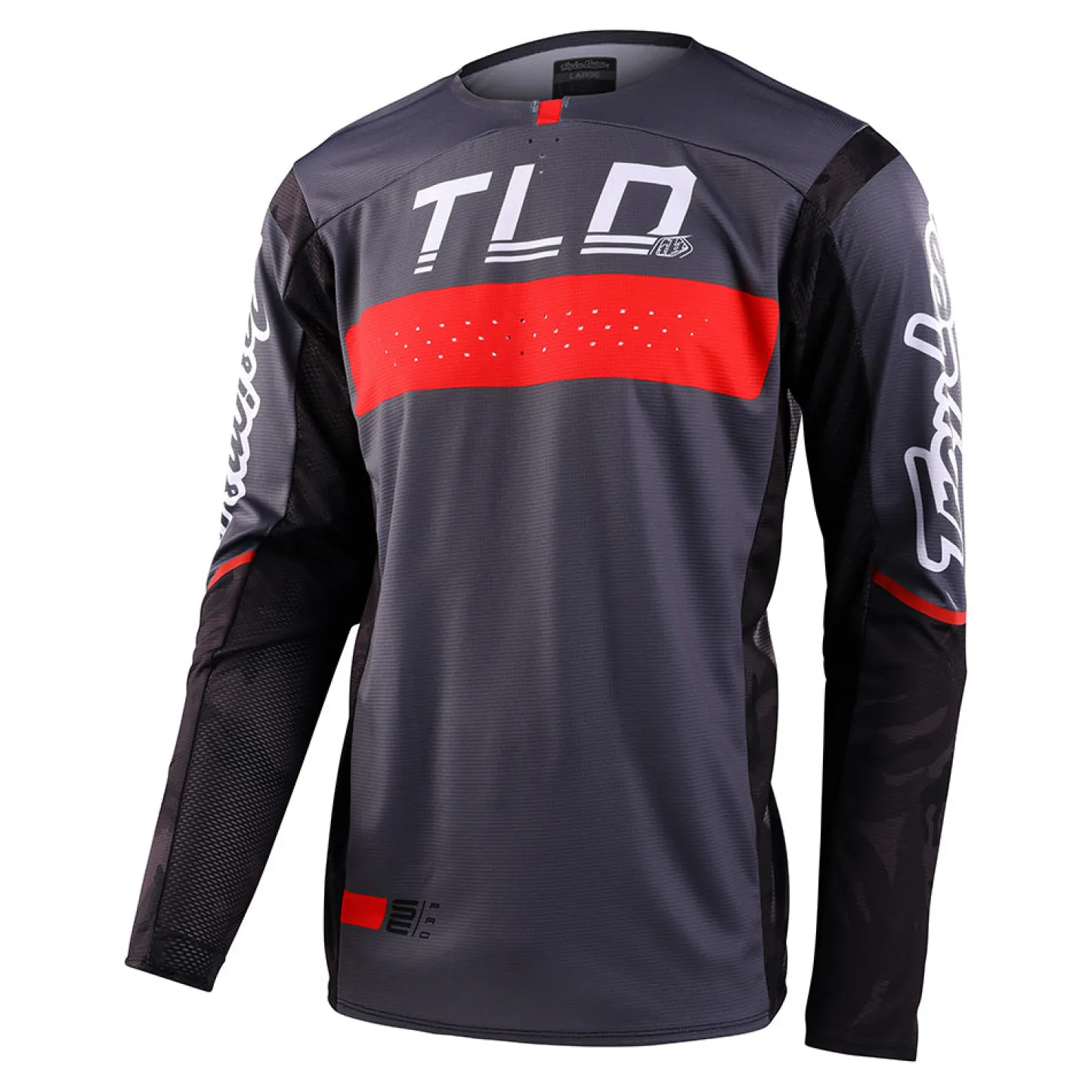 Troy Lee Designs Se Pro|Track^SE Pro Jersey Grid Camo Black / Gray
