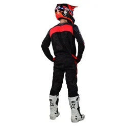 Troy Lee Designs Se Pro|Track^SE Pro Jersey Grid Camo Black / Gray