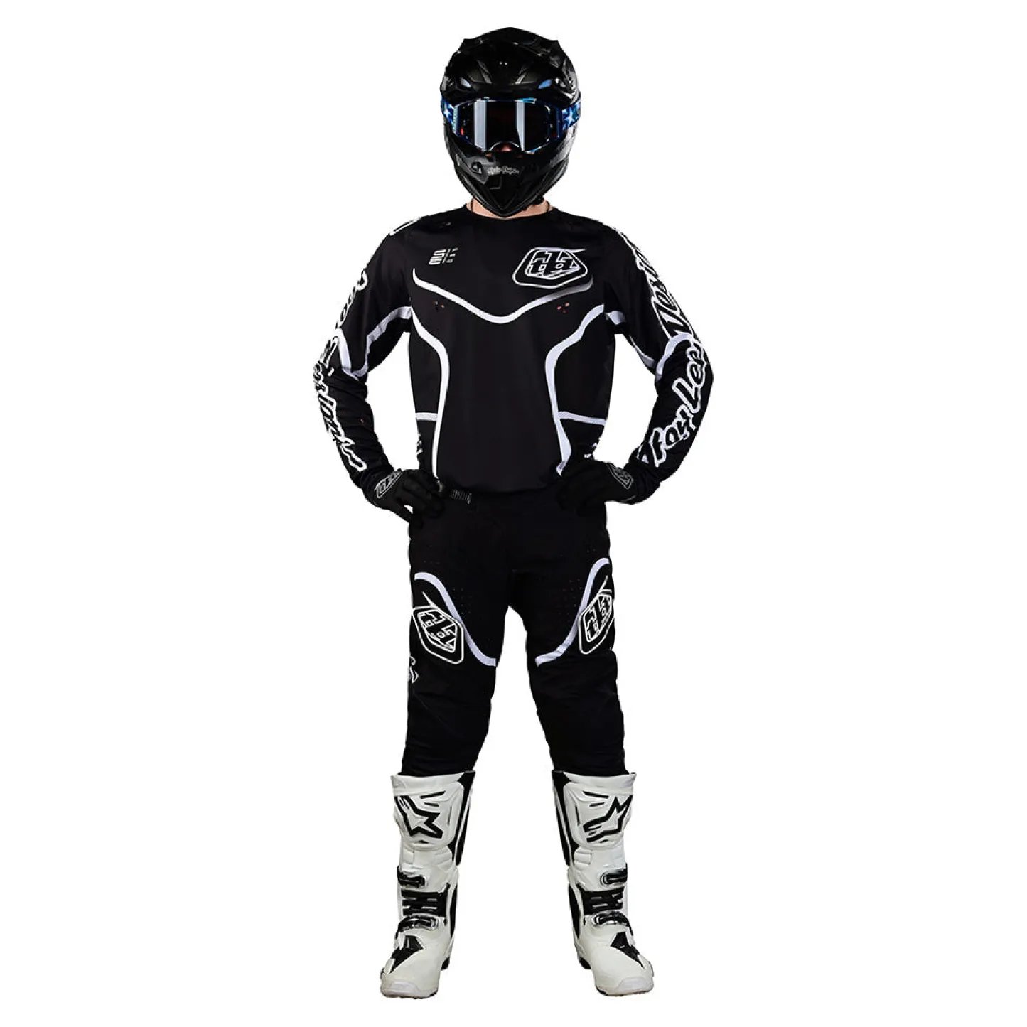 Troy Lee Designs Se Pro|Jerseys^SE Pro Jersey Radian Black / White