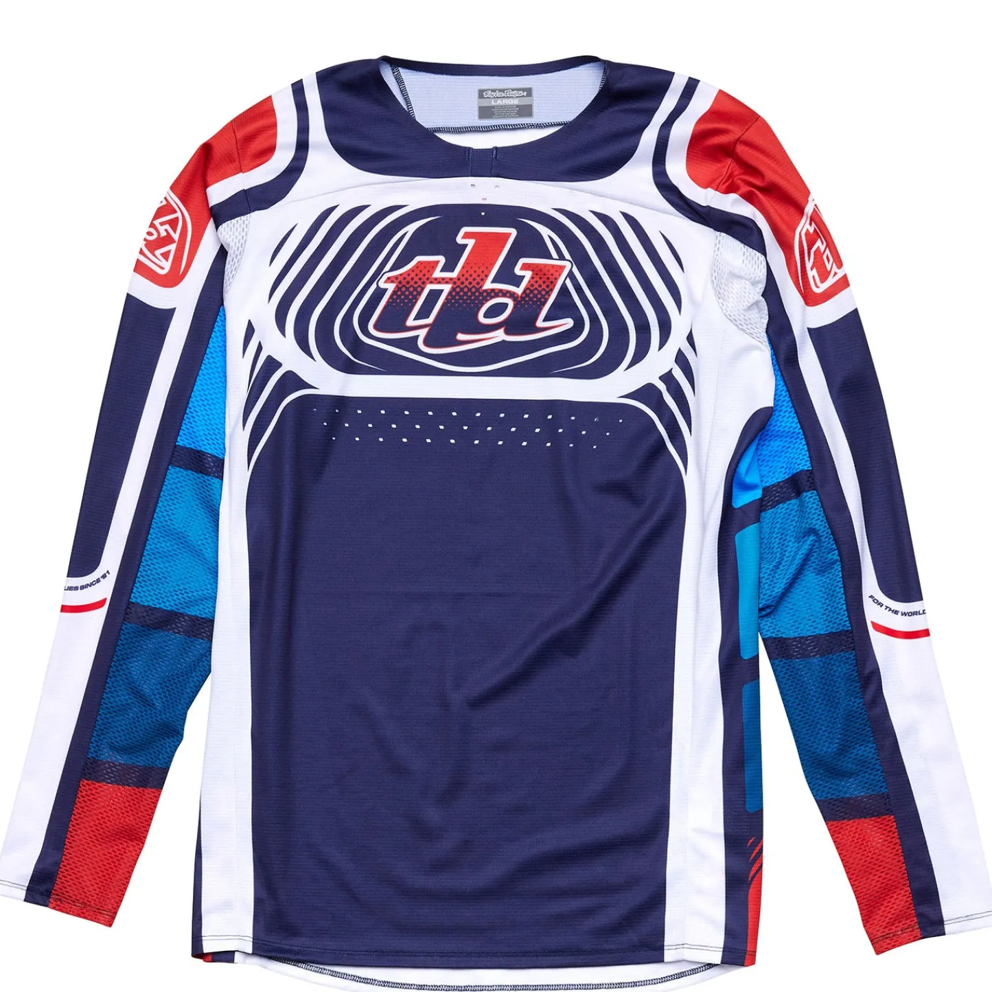 Troy Lee Designs Se Pro|Jerseys^SE Pro Jersey Wavez Navy / Red