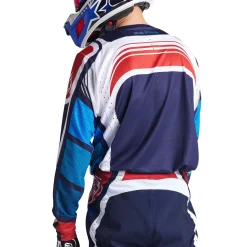 Troy Lee Designs Se Pro|Jerseys^SE Pro Jersey Wavez Navy / Red