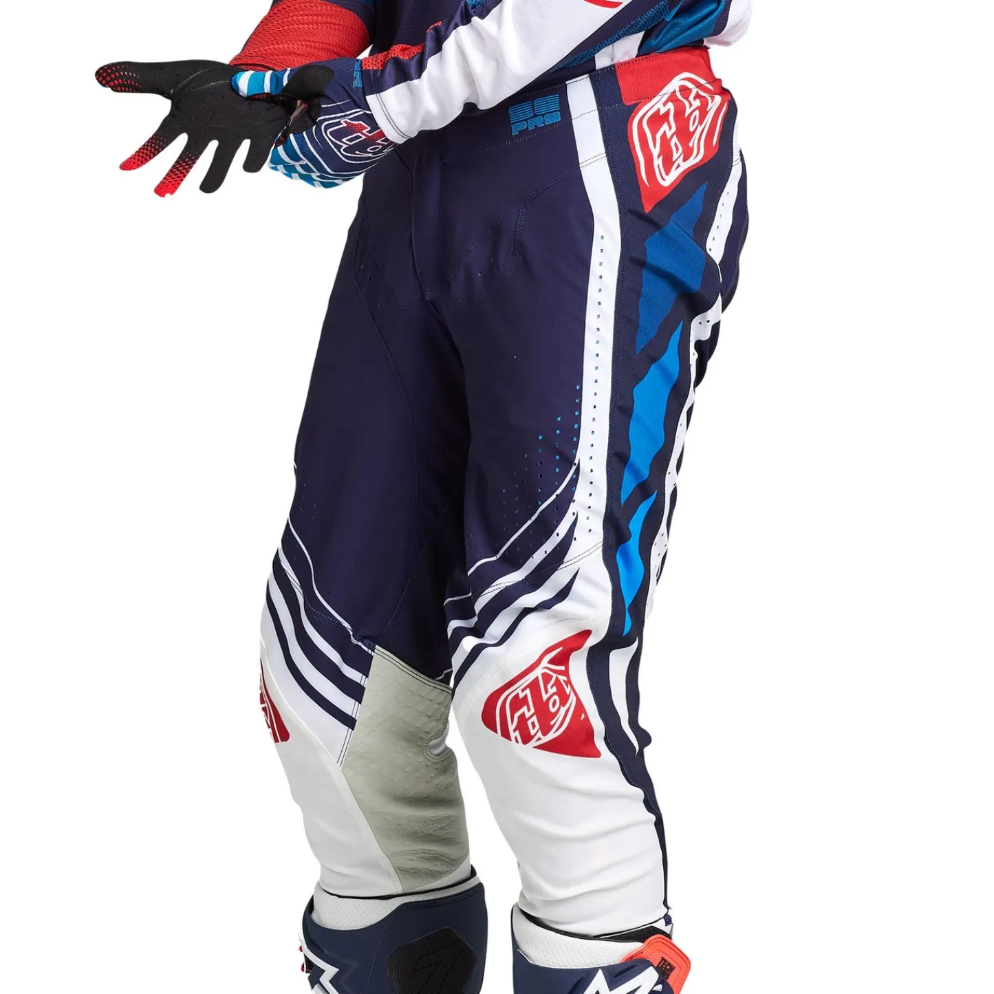 Troy Lee Designs Se Pro|Pants^SE Pro Pant Wavez Navy / Red