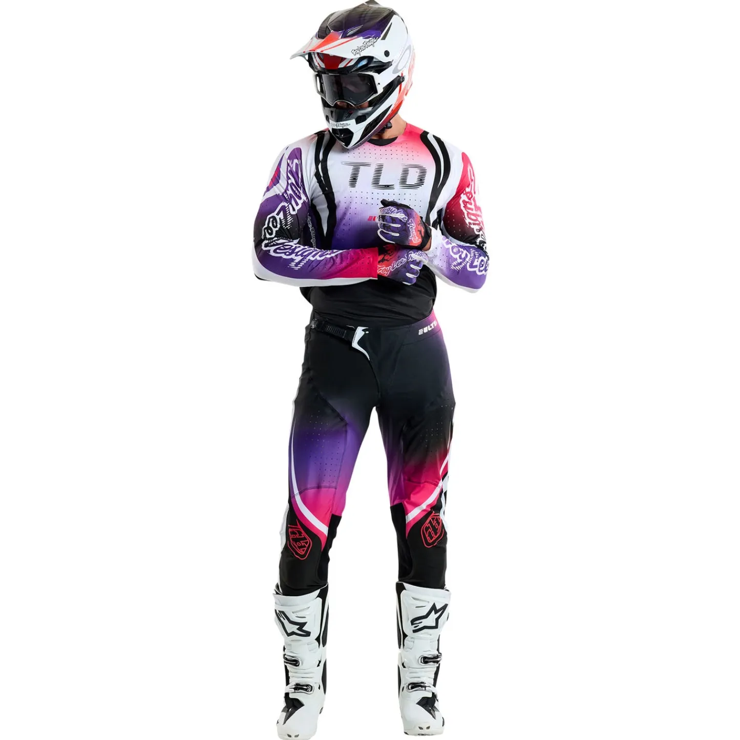 Troy Lee Designs Se Ultra|Jerseys^SE Ultra Jersey Drip Black / Purple