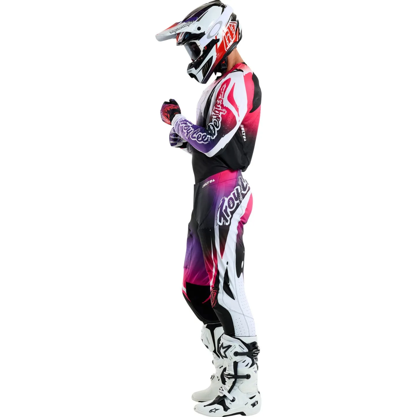 Troy Lee Designs Se Ultra|Jerseys^SE Ultra Jersey Drip Black / Purple