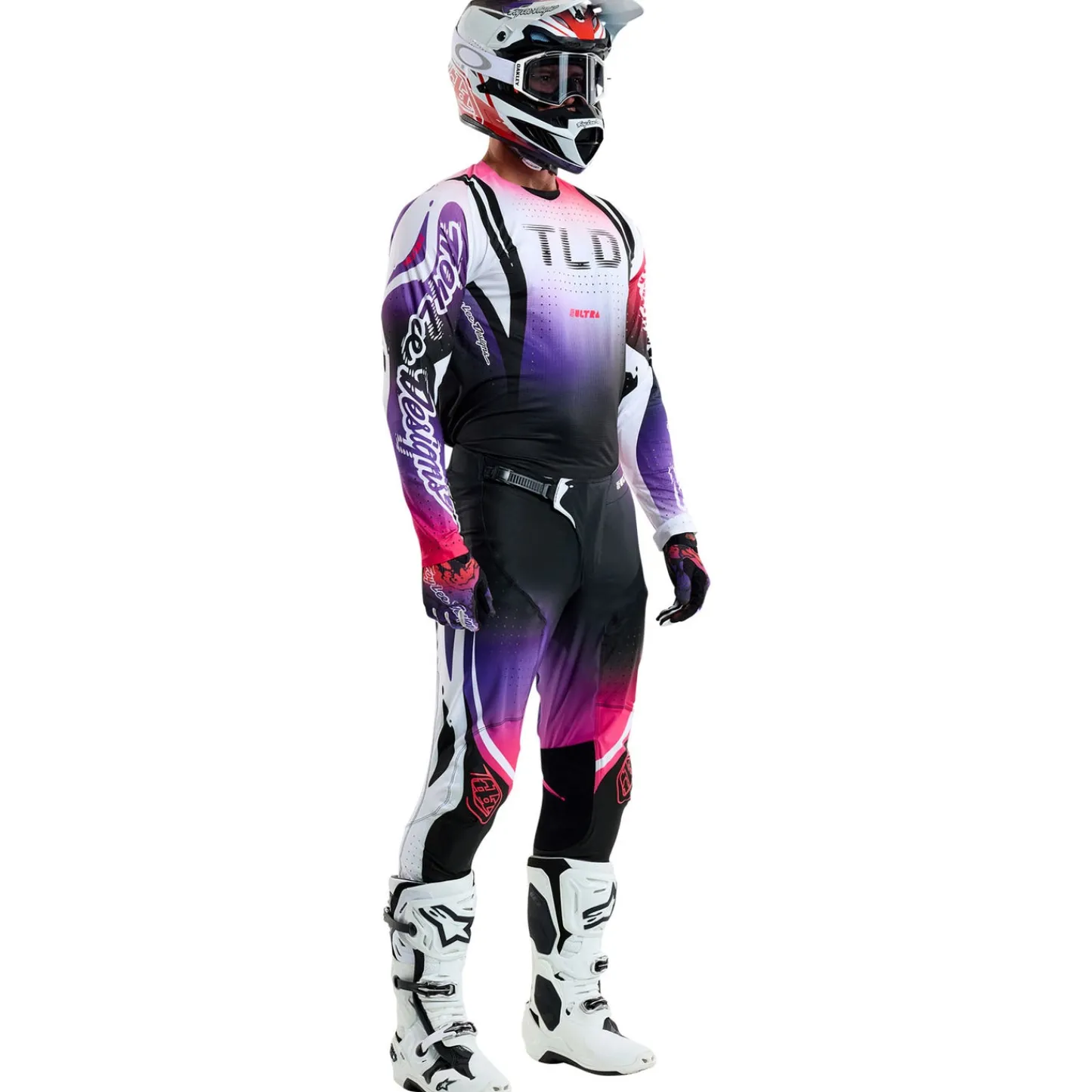 Troy Lee Designs Se Ultra|Jerseys^SE Ultra Jersey Drip Black / Purple