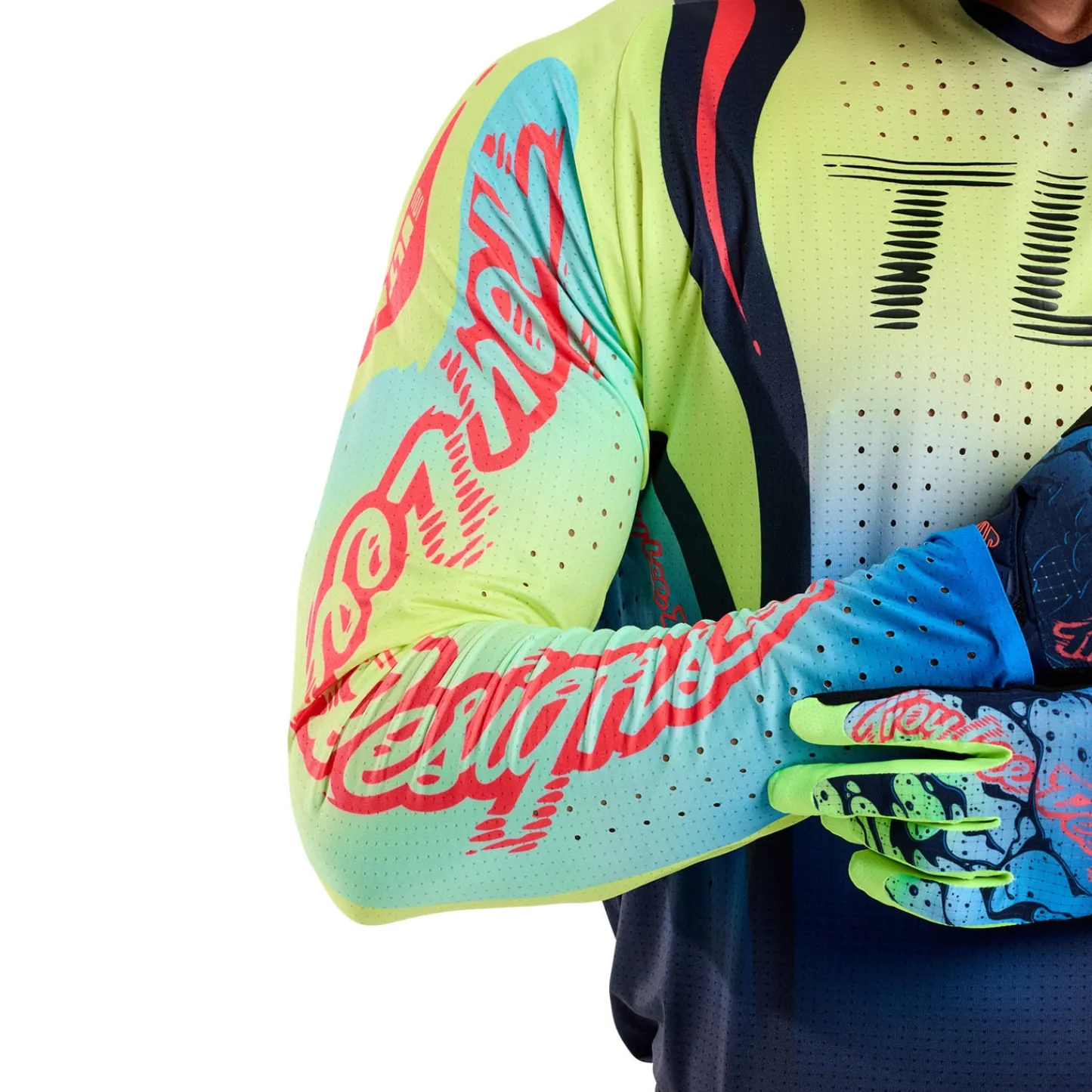 Troy Lee Designs Se Ultra|Jerseys^SE Ultra Jersey Drip Glo Yellow / Dark Navy
