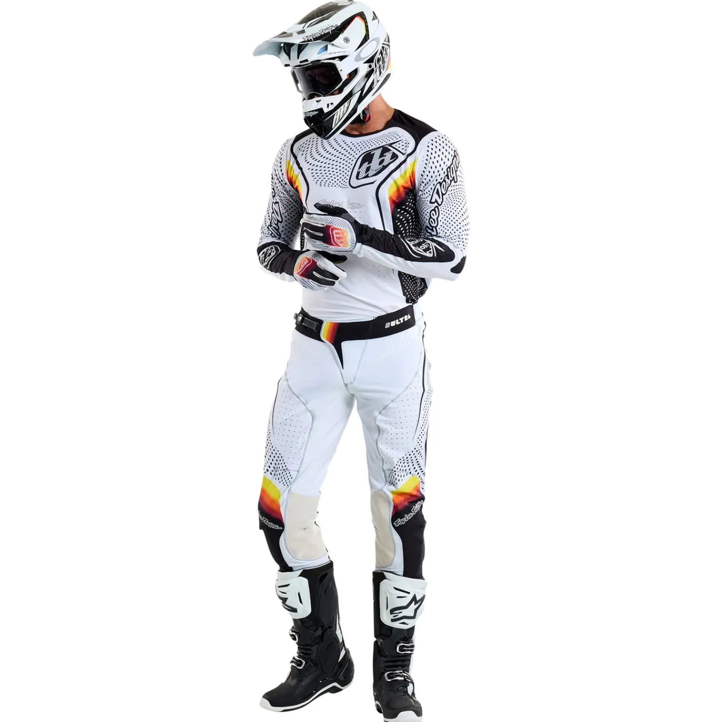 Troy Lee Designs Track|Se Ultra^SE Ultra Jersey Optic White