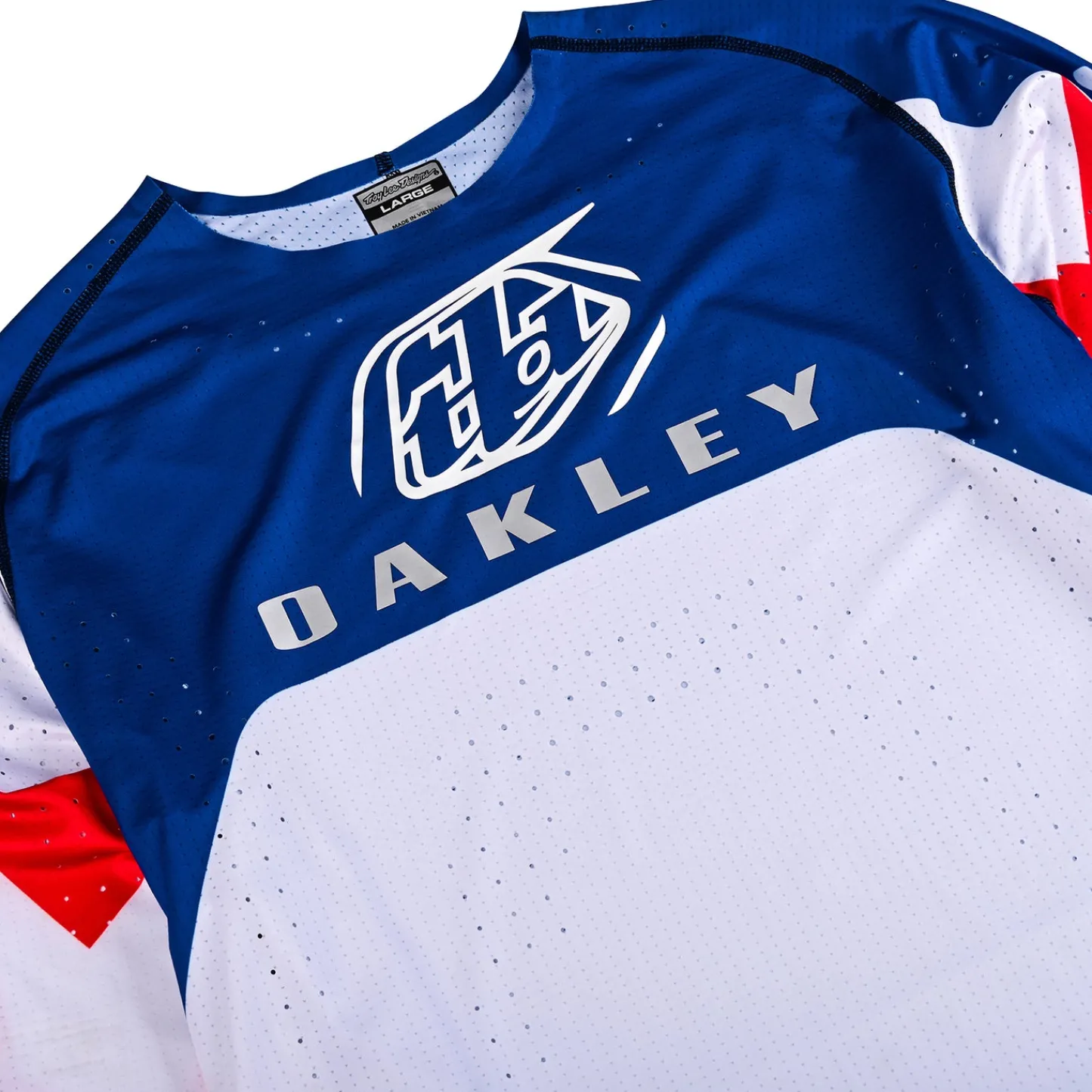 Troy Lee Designs Se Ultra|Jerseys^SE Ultra Jersey X Oakley Vision White / Blue
