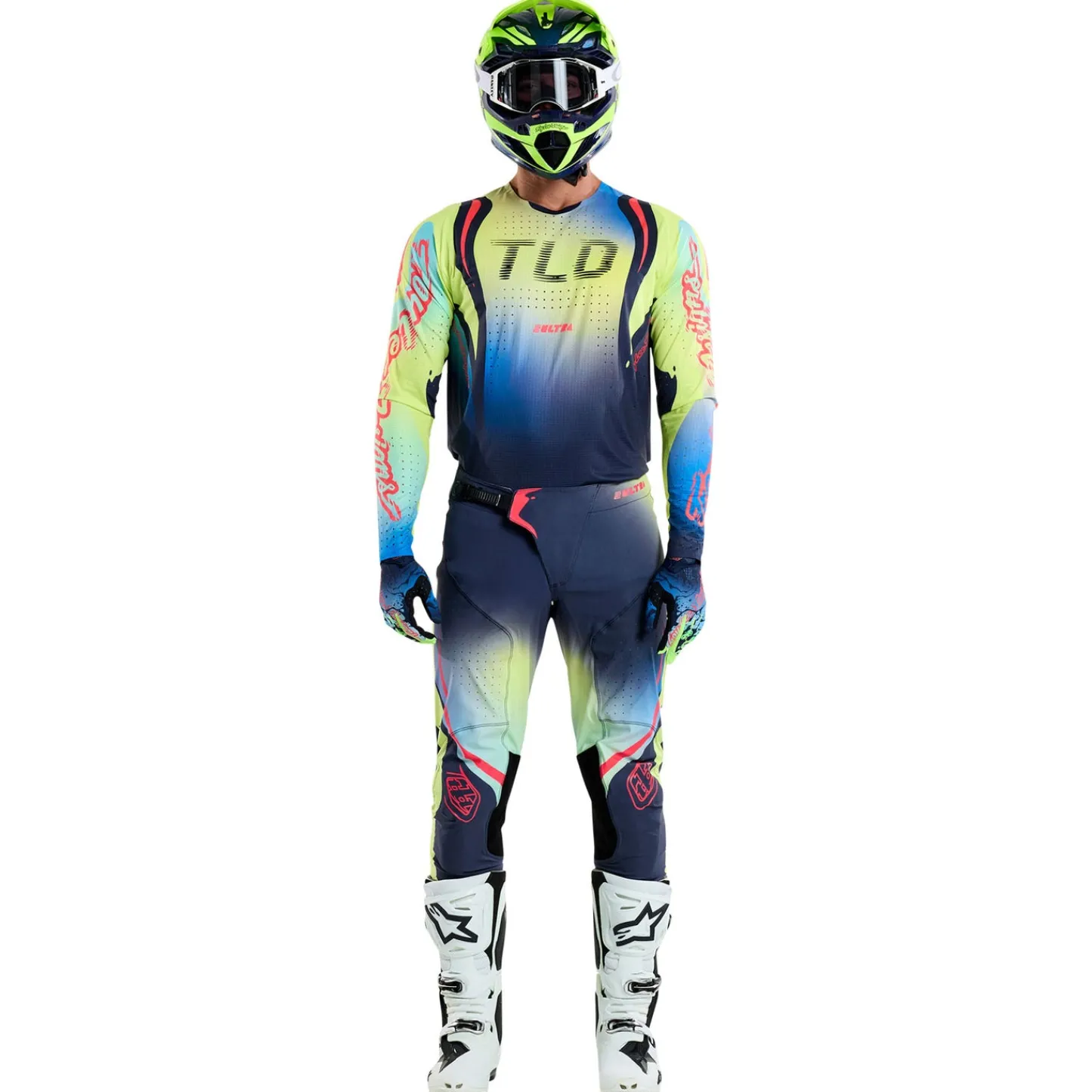 Troy Lee Designs Se Ultra|Pants^SE Ultra Pant Drip Glo Yellow / Dark Navy