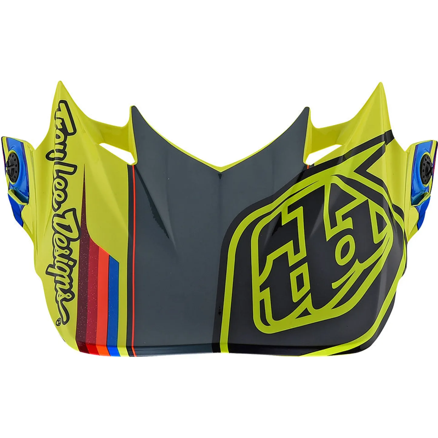Troy Lee Designs Visors|Helmet Accessories^SE4 Visor Speed Yellow / Gray