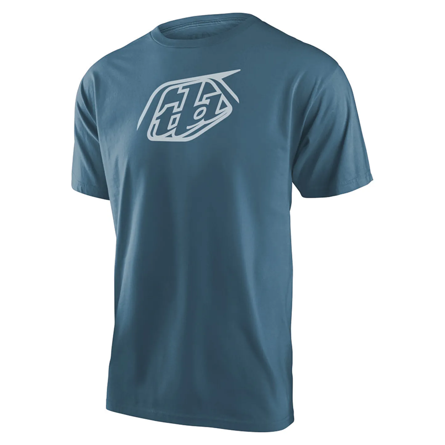 Troy Lee Designs Short Sleeve Tees^Short Sleeve Tee Badge Slate
