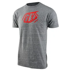 Troy Lee Designs Short Sleeve Tees^Short Sleeve Tee Badge Vintage Snow Htr
