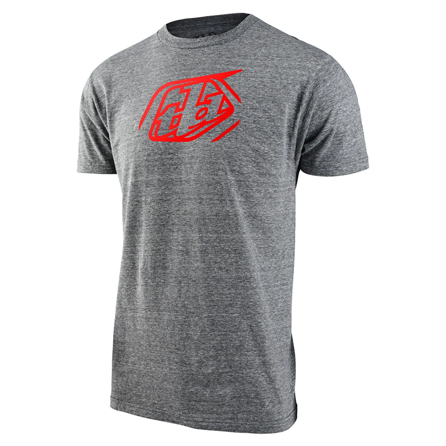 Troy Lee Designs Short Sleeve Tees^Short Sleeve Tee Badge Vintage Snow Htr