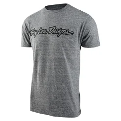 Troy Lee Designs Short Sleeve Tees^Short Sleeve Tee Signature Ash Heather
