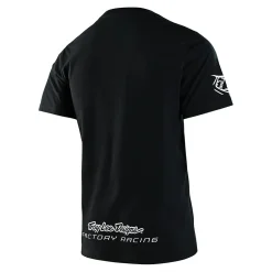 Troy Lee Designs Short Sleeve Tees^Short Sleeve Tee TLD Factory Racing Black