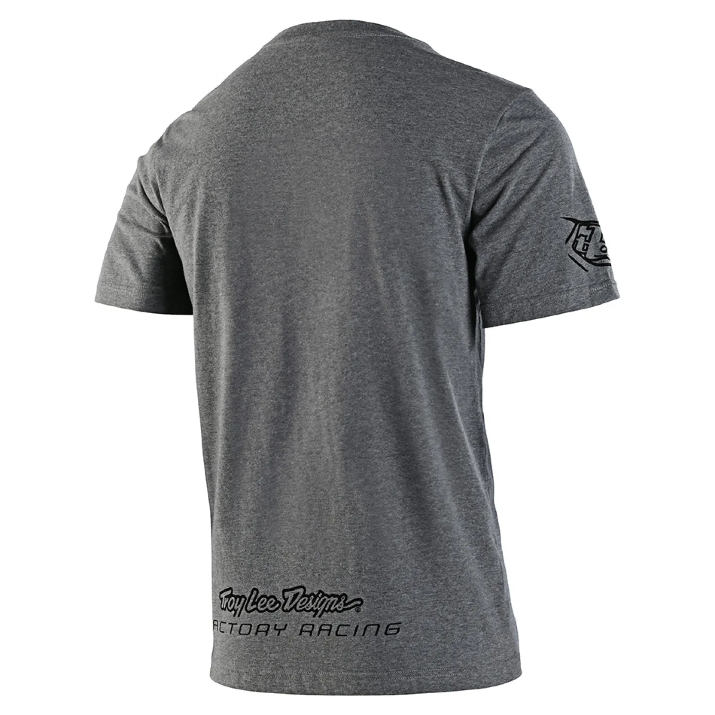 Troy Lee Designs Short Sleeve Tees^Short Sleeve Tee TLD Factory Racing Heather Gray