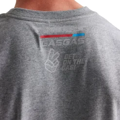 Troy Lee Designs Short Sleeve Tees^Short Sleeve Tee TLD GasGas Team Core Heather Gray