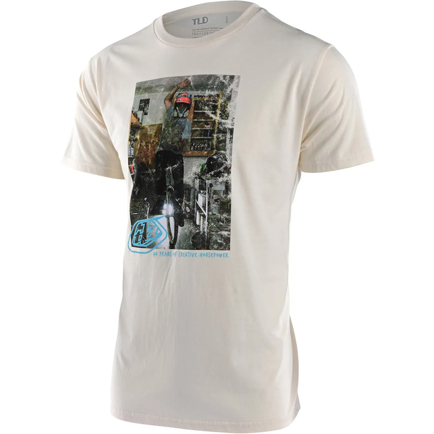 Troy Lee Designs Short Sleeve Tees^Short Sleeve Tee Unicycle Natural