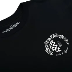 Troy Lee Designs Short Sleeve Tees^Short Sleeve Tee Worldwide Black
