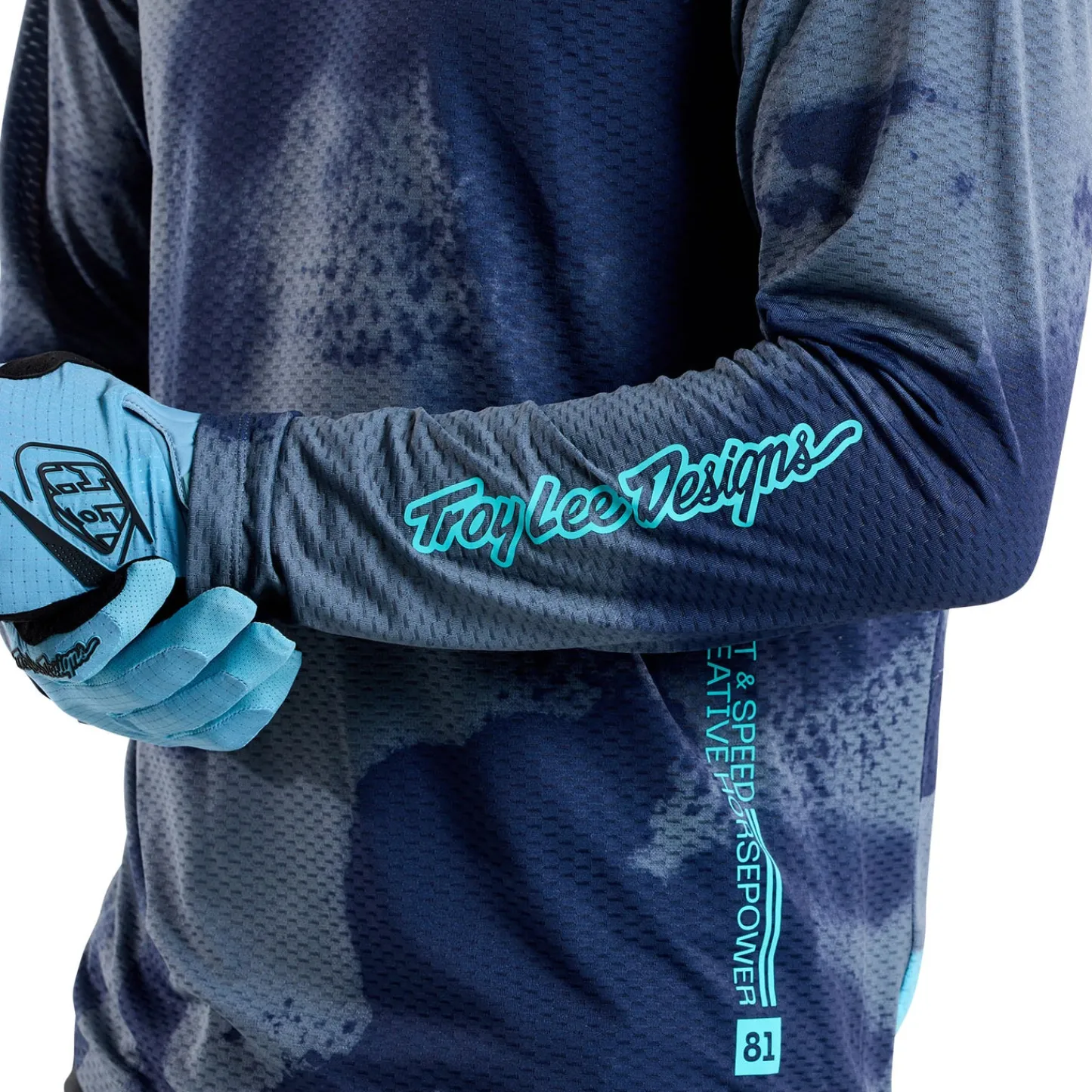 Troy Lee Designs Jerseys|Skyline^Skyline Air Long Sleeve Jersey Flared Steel