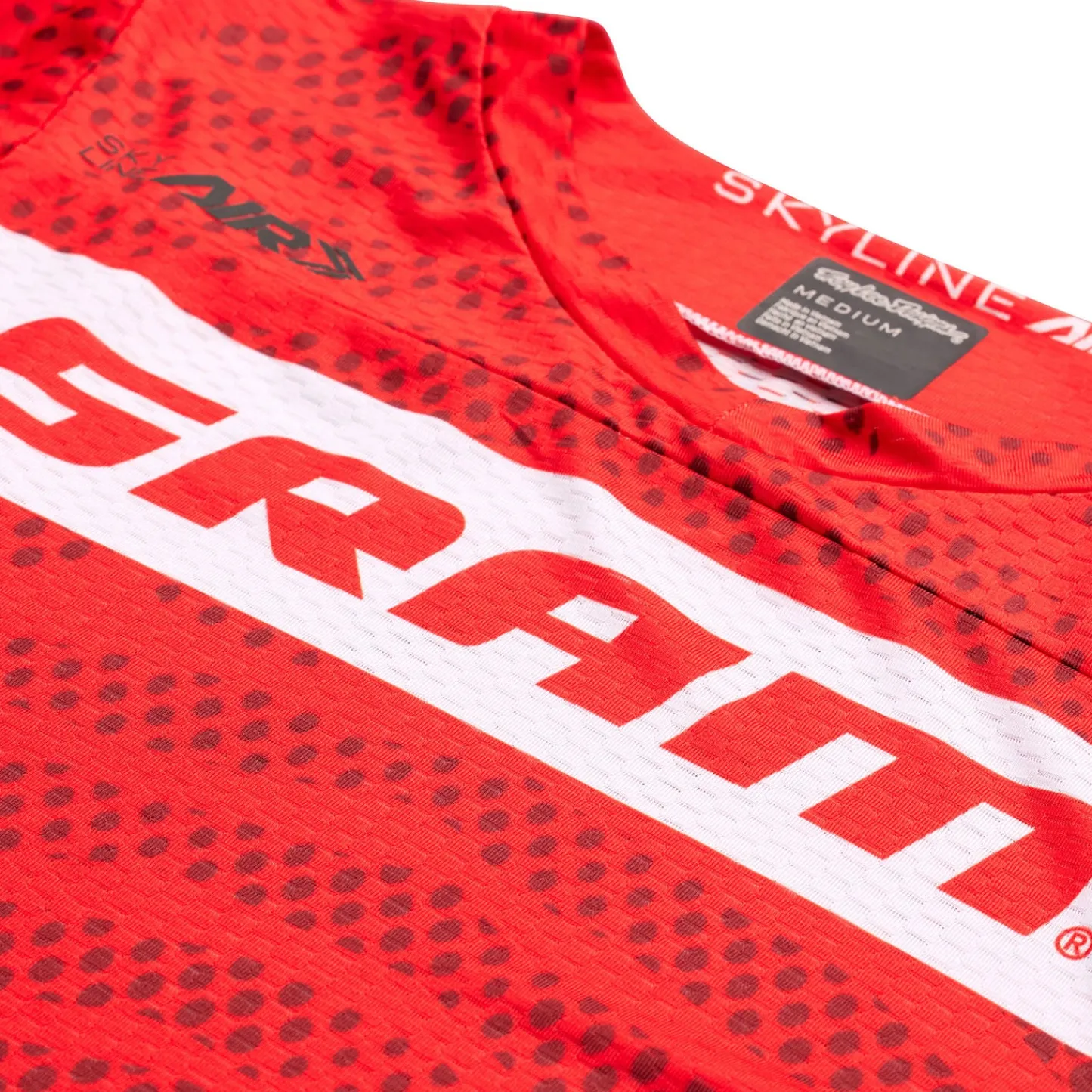 Troy Lee Designs Skyline|Jerseys^Skyline Air LS Jersey SRAM Roots Fiery Red
