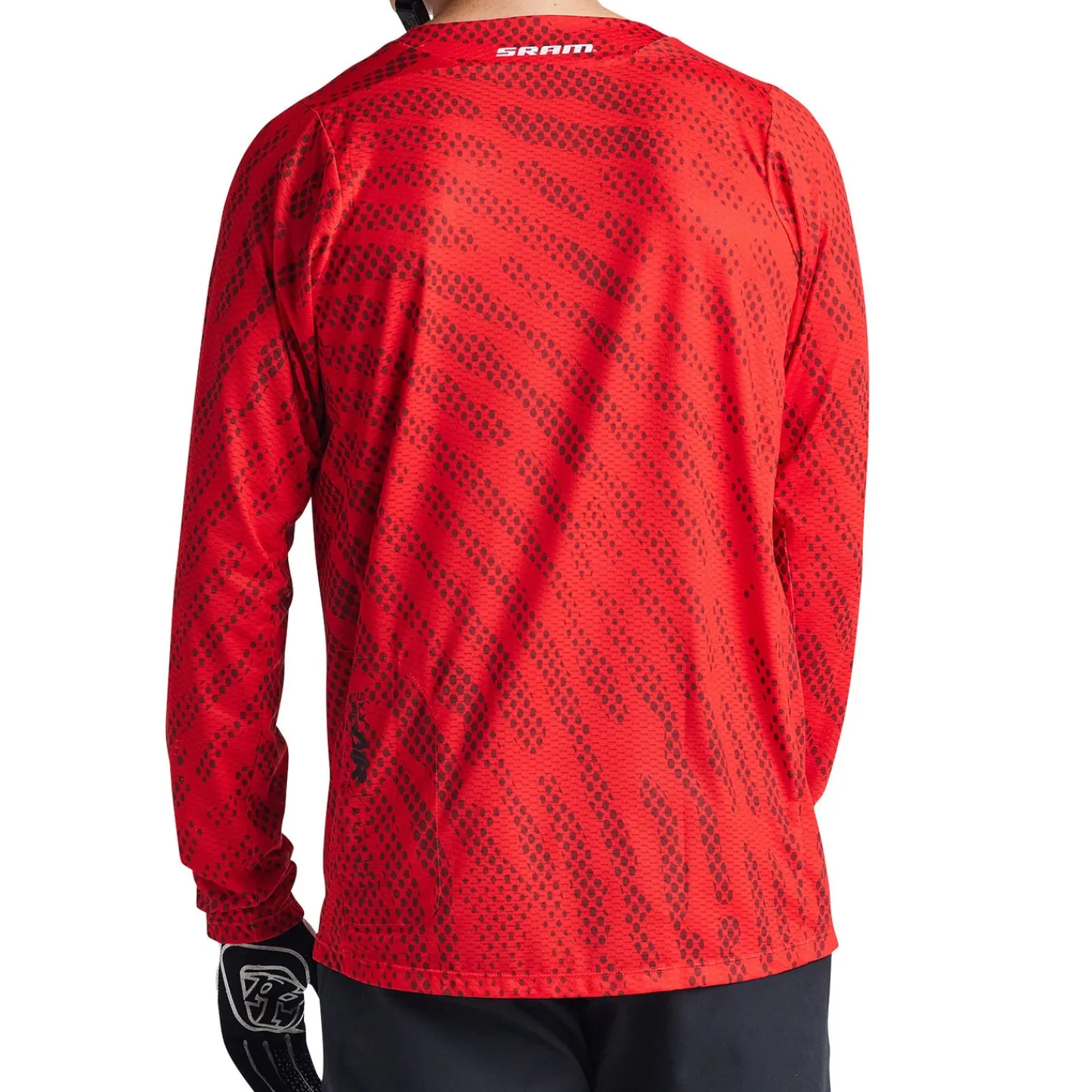 Troy Lee Designs Skyline|Jerseys^Skyline Air LS Jersey SRAM Roots Fiery Red