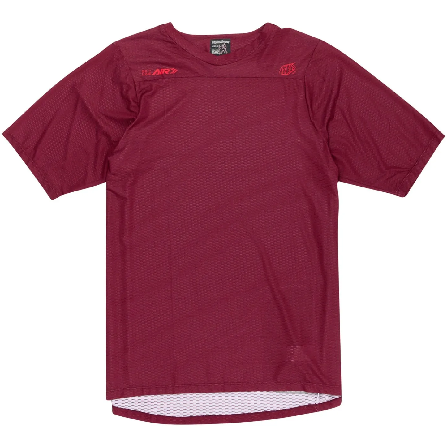 Troy Lee Designs Jerseys|Skyline^Skyline Air Short Sleeve Jersey Mono Oxblood