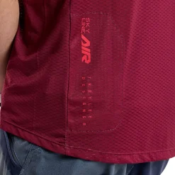 Troy Lee Designs Jerseys|Skyline^Skyline Air Short Sleeve Jersey Mono Oxblood