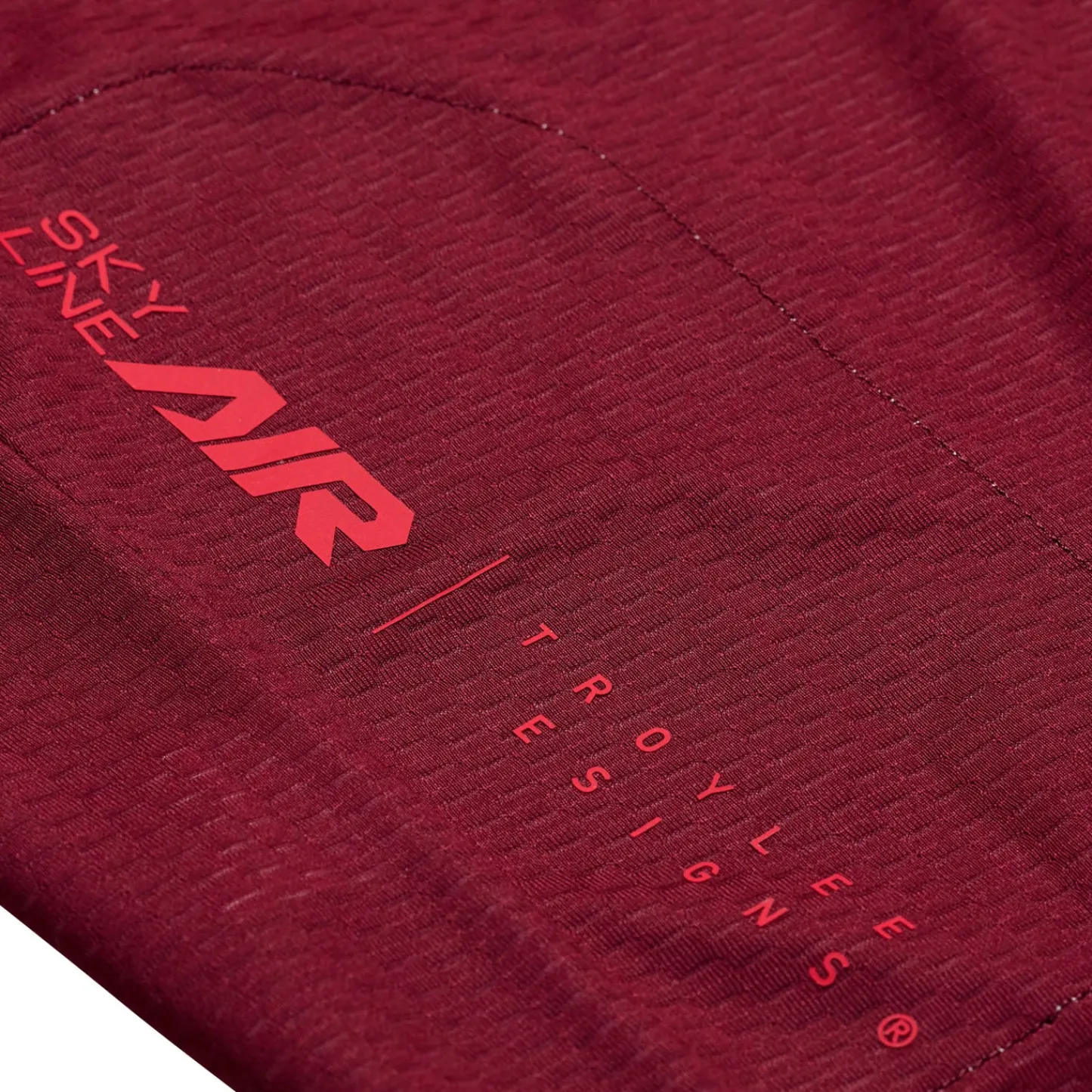 Troy Lee Designs Jerseys|Skyline^Skyline Air Short Sleeve Jersey Mono Oxblood
