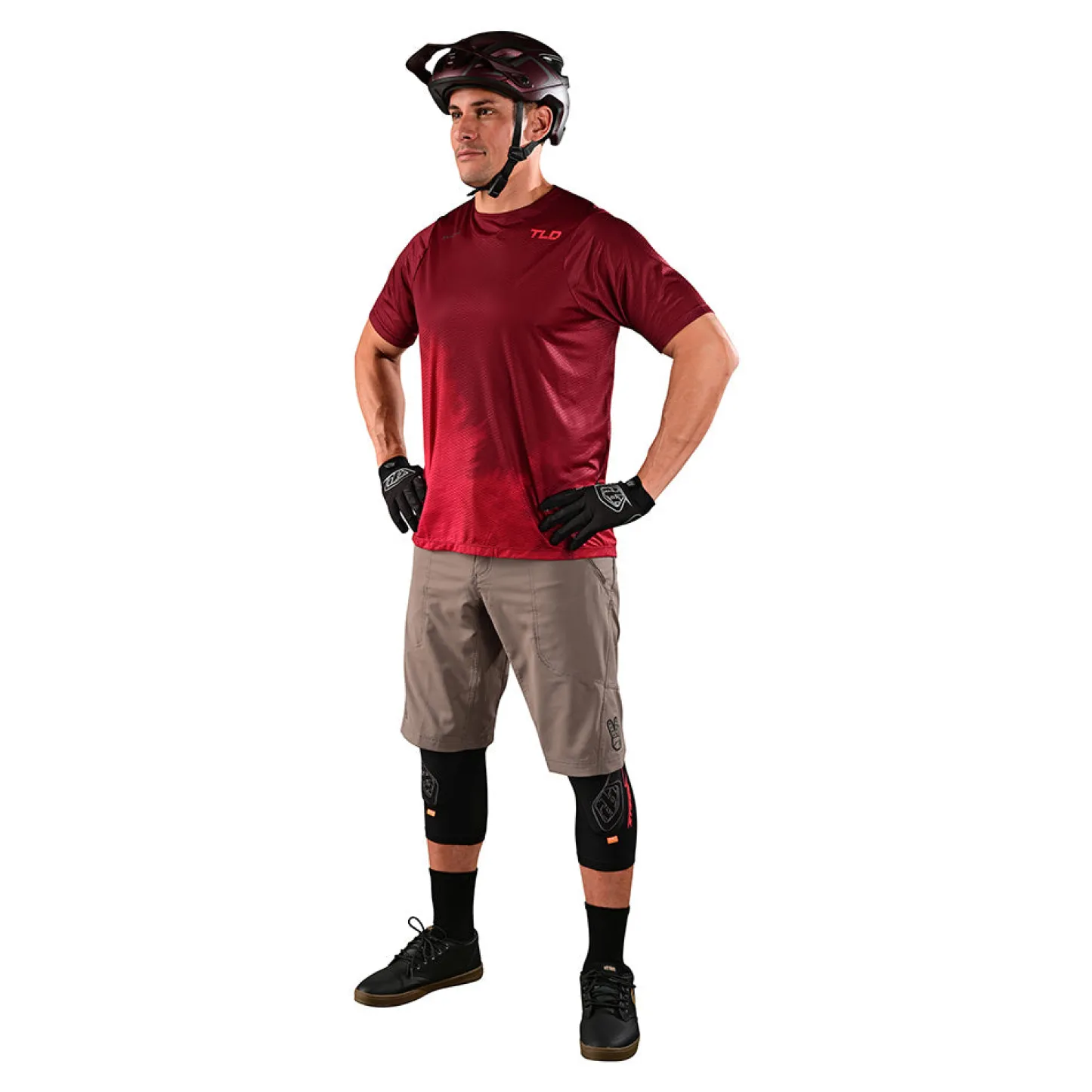 Troy Lee Designs Skyline|Enduro^Skyline Air SS Jersey Fades Wine