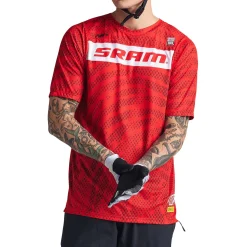 Troy Lee Designs Skyline|Jerseys^Skyline Air SS Jersey SRAM Roots Fiery Red
