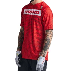 Troy Lee Designs Skyline|Jerseys^Skyline Air SS Jersey SRAM Roots Fiery Red