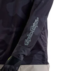 Troy Lee Designs Jerseys|Skyline^Skyline Long Sleeve Jersey Scrubland Black