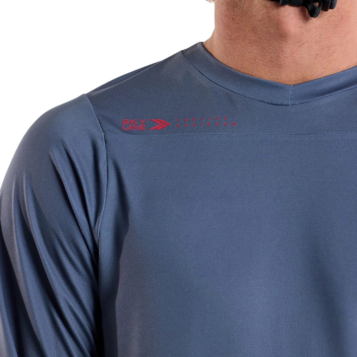 Troy Lee Designs Jerseys|Skyline^Skyline Long Sleeve Jersey Mono Steel Blue