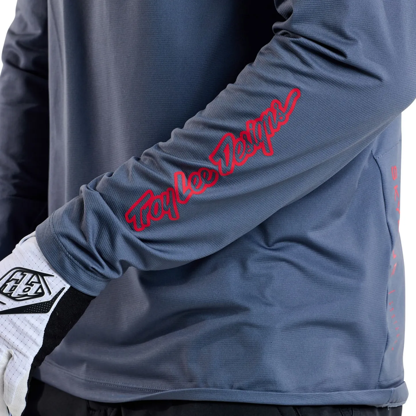 Troy Lee Designs Jerseys|Skyline^Skyline Long Sleeve Jersey Mono Steel Blue