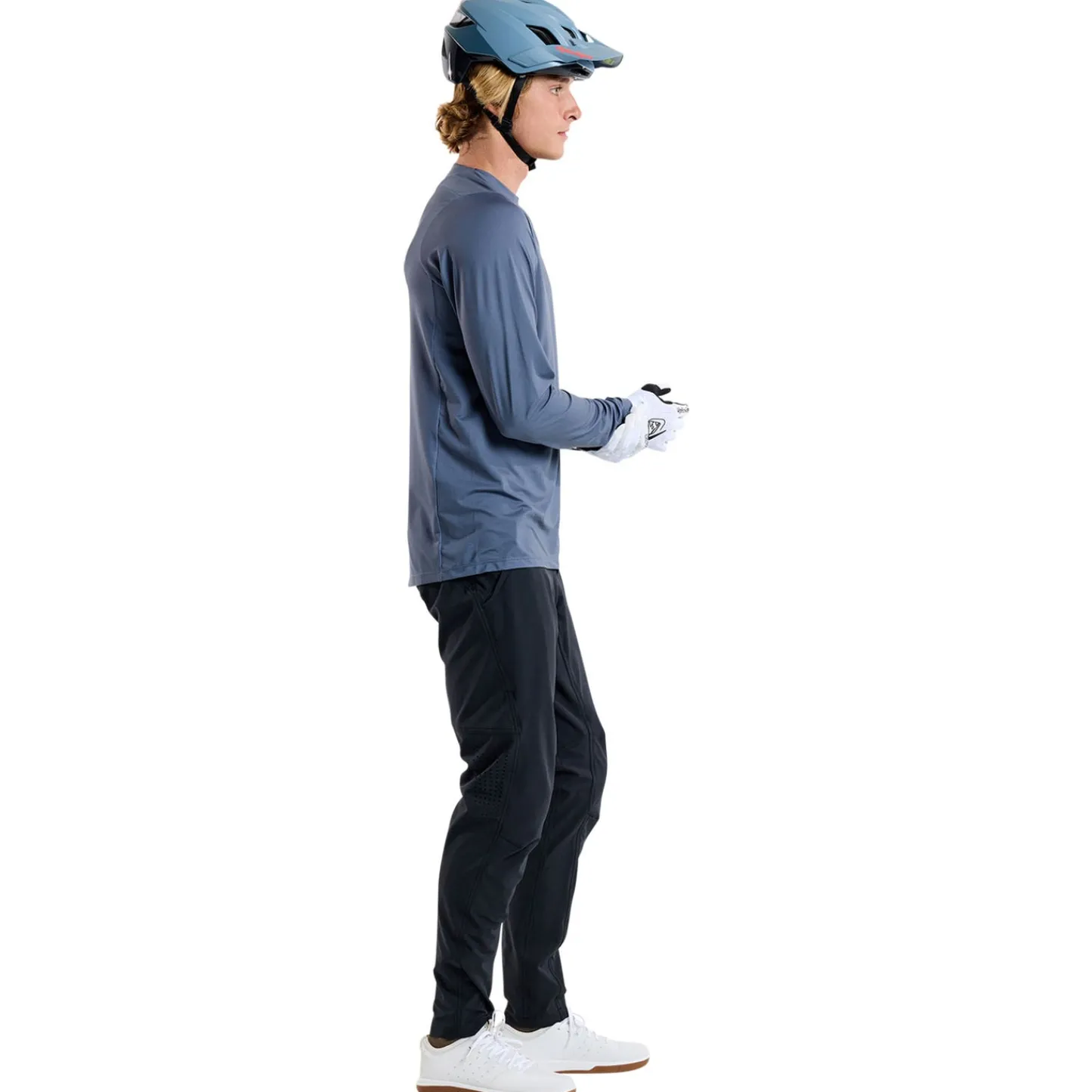 Troy Lee Designs Jerseys|Skyline^Skyline Long Sleeve Jersey Mono Steel Blue