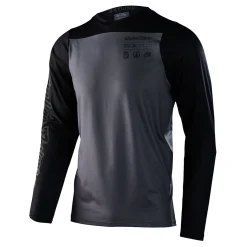 Troy Lee Designs Skyline|Enduro^Skyline LS Chill Jersey Mono Charcoal